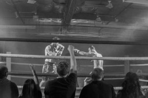 Fighting In The boxing Ring