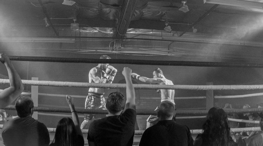 Fighting In The boxing Ring