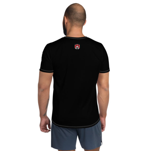 Black BUDO Print Men’s Athletic T-shirt