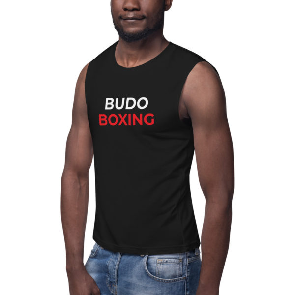 Black BUDO Sleeveless Shirt
